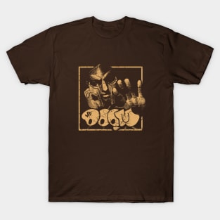 mf doom brown T-Shirt